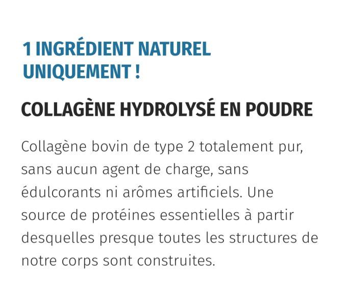 COLLAGENE PURE hydrolisé(2)