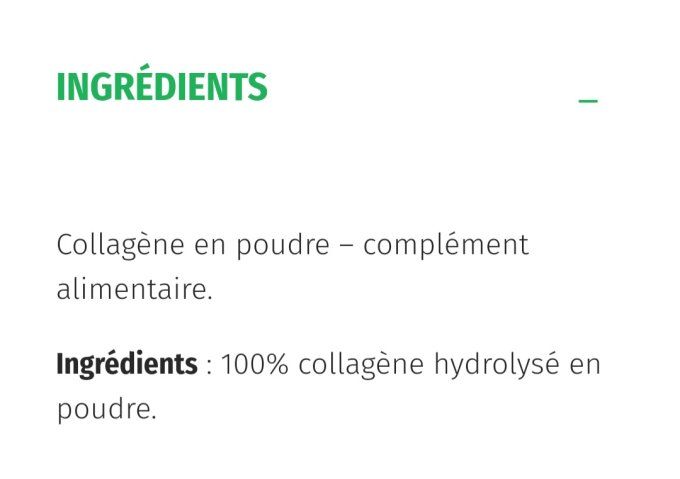 COLLAGENE PURE hydrolisé(2)