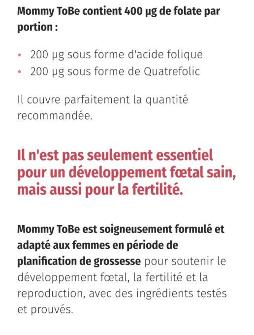 FUTURE MAMAN COMPLEMENT ALIMENTAIRE(9)