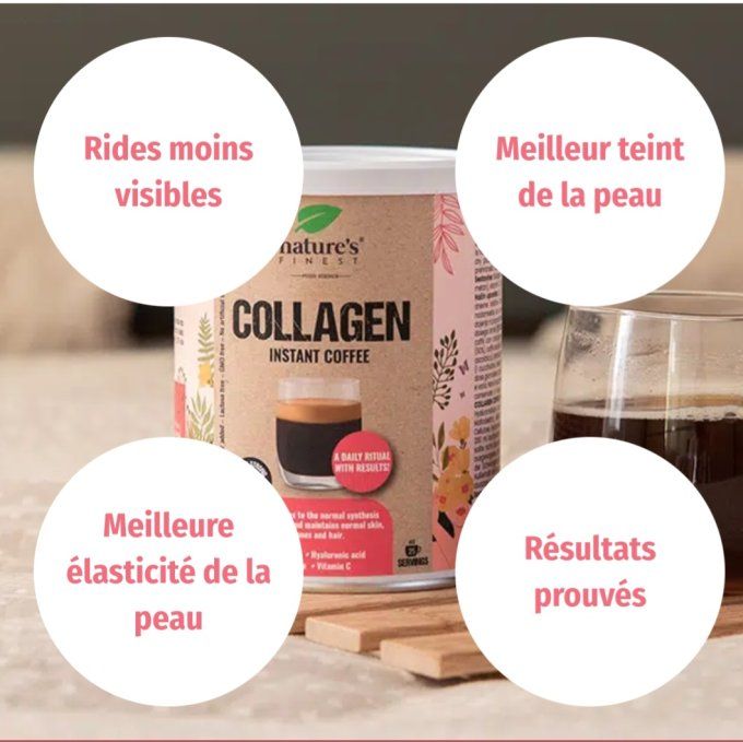 COLLAGENE AU CAFE (5) POUR UNE PEAU RAJEUNIT