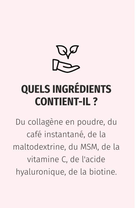 COLLAGENE AU CAFE (5) POUR UNE PEAU RAJEUNIT