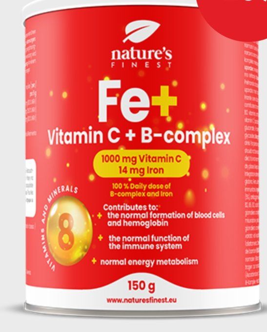 CURE DE FER + VITAMINE C & bCOMPLEX