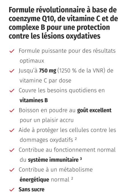 CURE DE RAJEUNISSEMENT Q10 