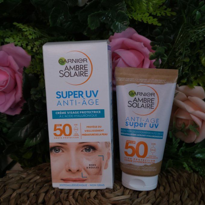 CREME SOLAIRE ANTI-AGE SPF 50