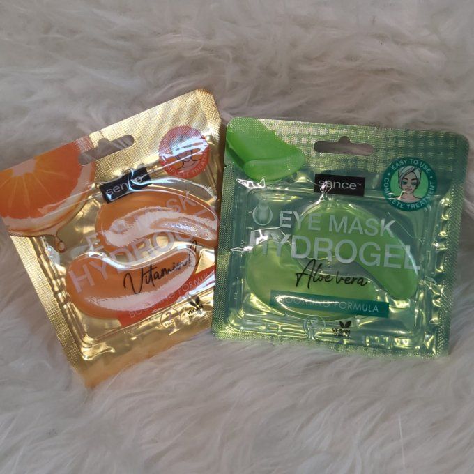 DUO MASK SOUS LES YEUX ALOE VERA +VITAMINE C