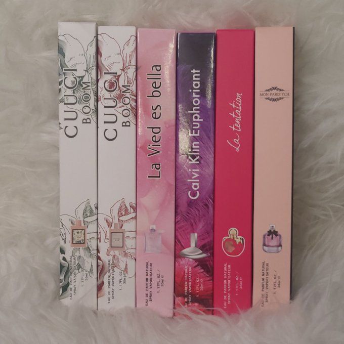 EAU DE PARFUM X6