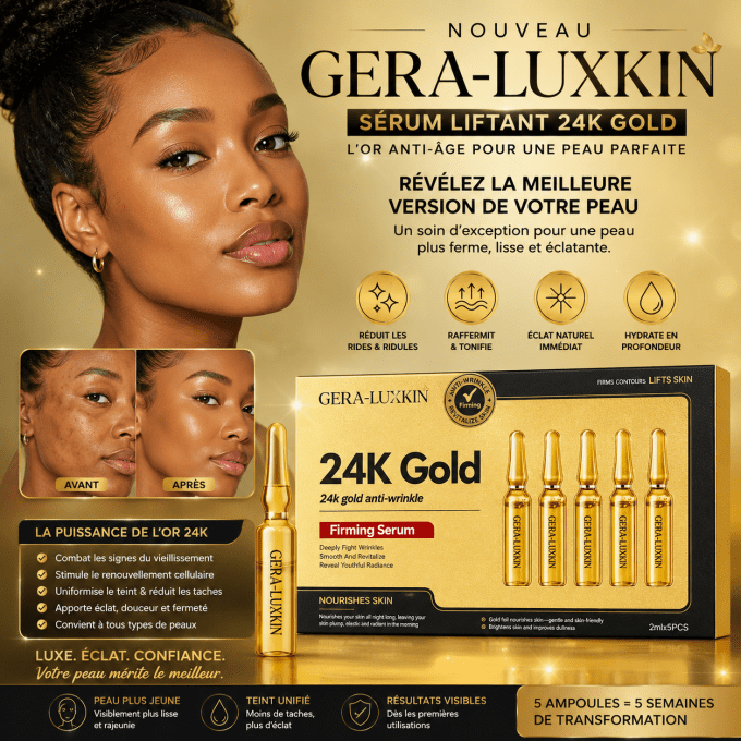 SERUM 24K DOR ECLAT ET RAJEUNISSEMENT